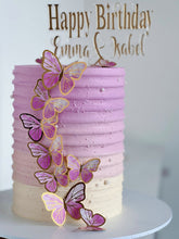 Load image into Gallery viewer, ButterFly Themed Cake (Purple Dreams)