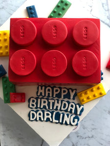 LEGO Inspired Cake