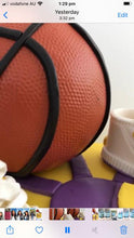 Load image into Gallery viewer, Basketball Cake (Lakers/Baby Shower Edition)