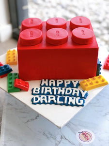 LEGO Inspired Cake