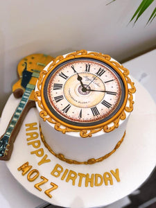 Antique Clock Cake