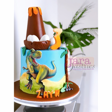 Load image into Gallery viewer, Dinosaur Cake (Jurassic Park Edition)