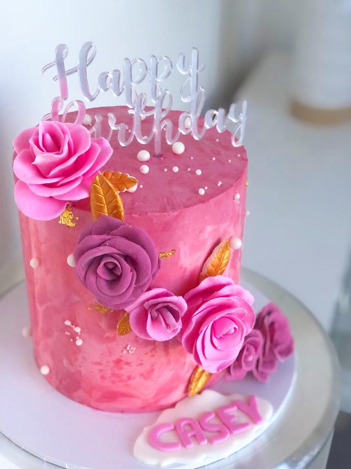 Flower Buttercream Cake